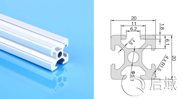歐標2020工業鋁型材